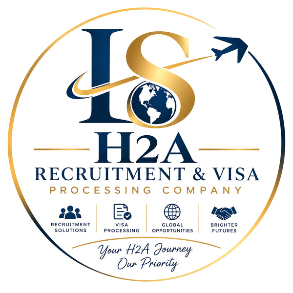 LS — H2A Recruitment & Visa Processing Company logo. Your H2A Journey, Our Priority.